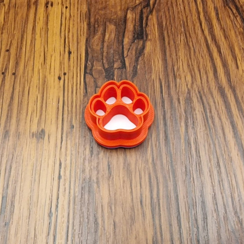 Cutter with imprint - Dog paw and bone