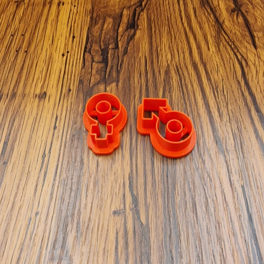 Cutter for ceramics - Man and woman symbol