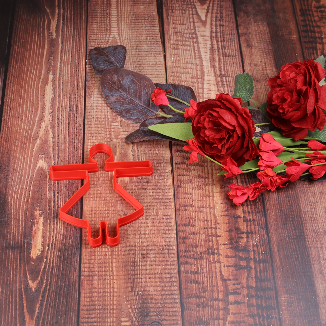 Udstikker til keramik - Mand og dame