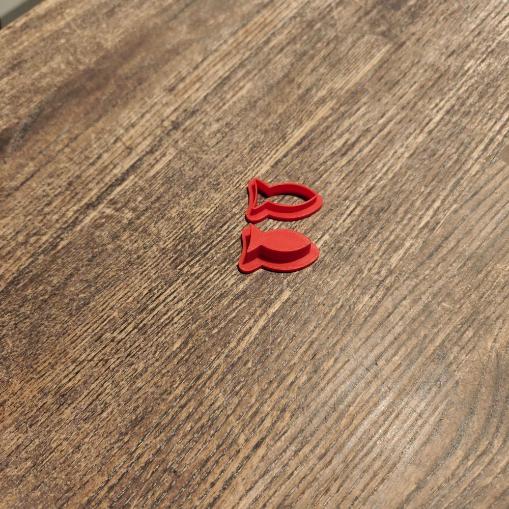 Keramik udstikker - Fisk