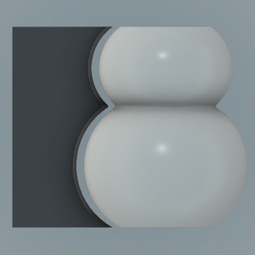 Keramik Drejeskinne - Snemand