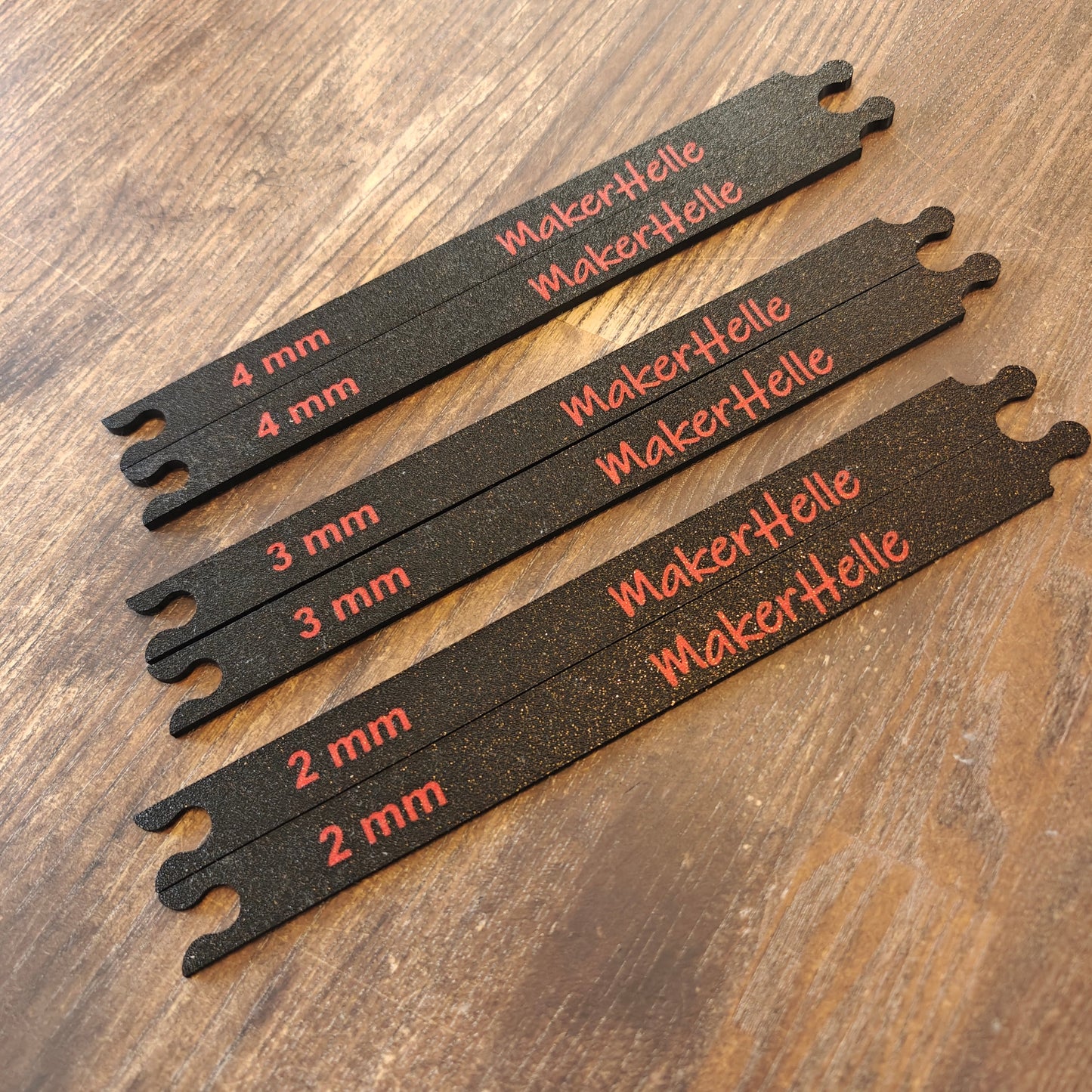 BundNiveau Tykkelsespinde