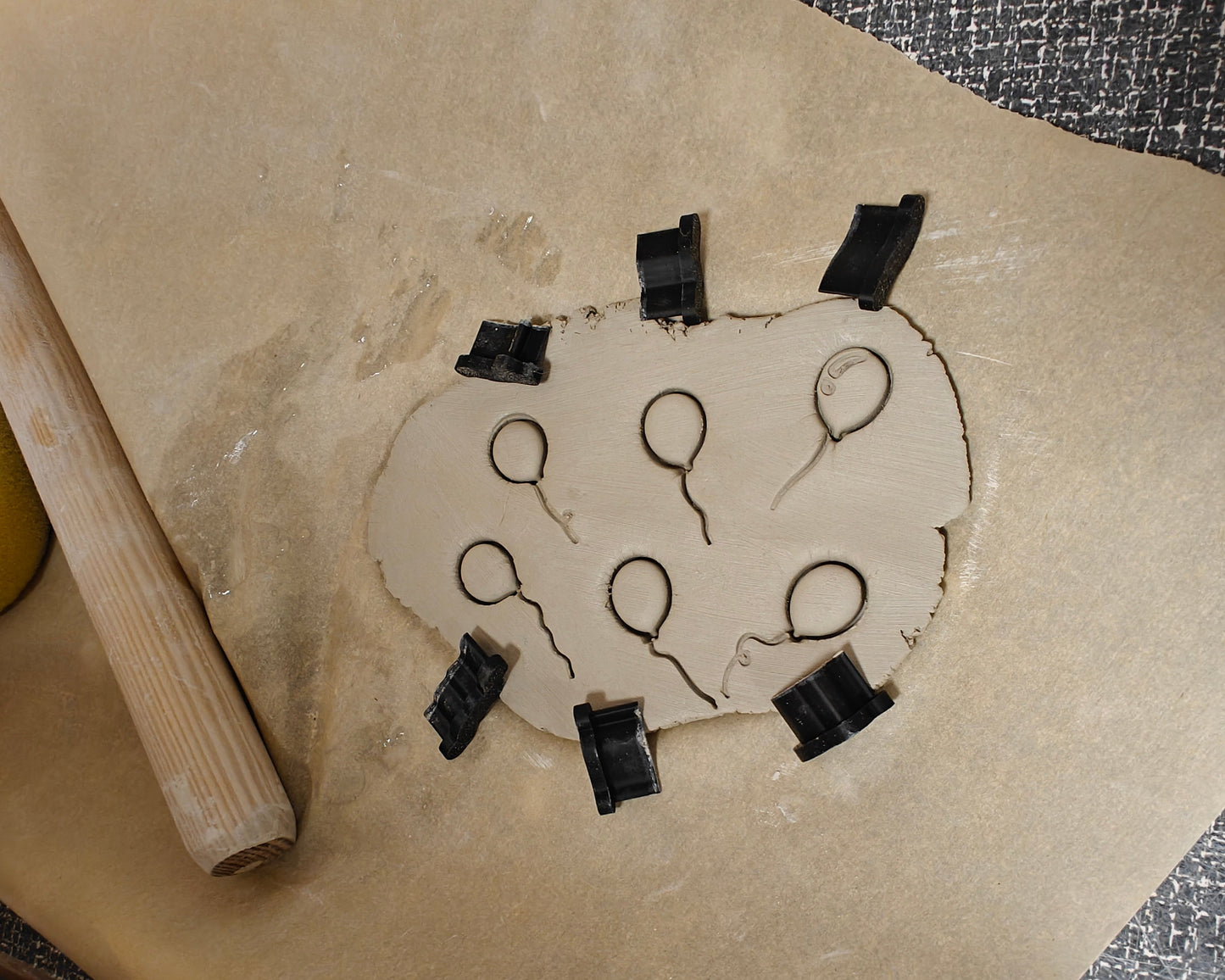 Udstikker til keramik - Ballon