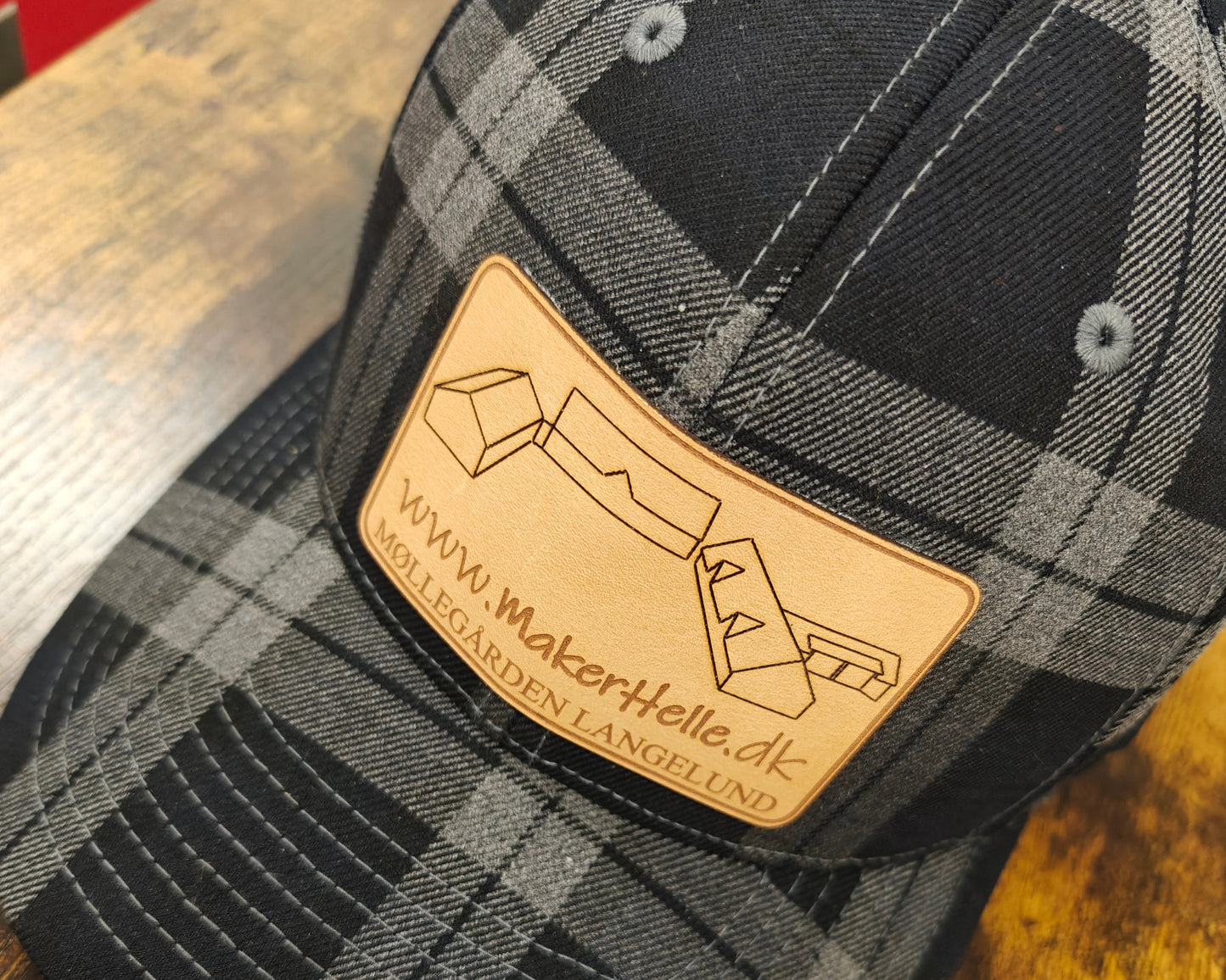 Leather patches for cap (Special order)