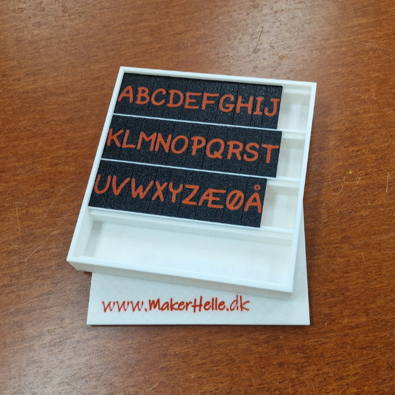 Alphabet stamps SpotOn - Block letters 