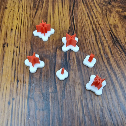 Stempel til keramik - Stjerner