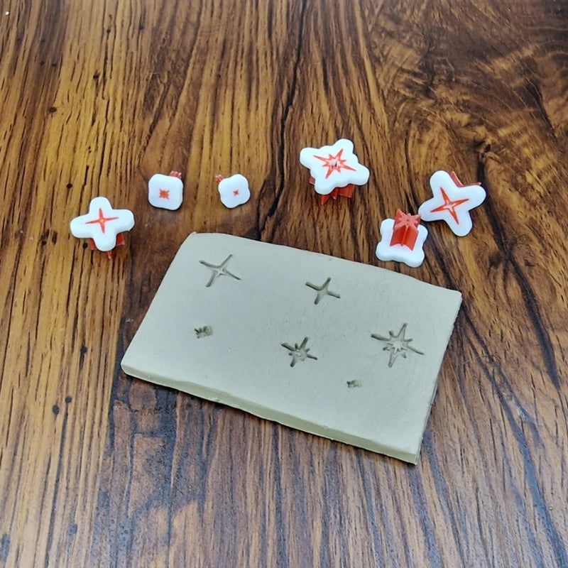 Stamp for ceramics - Stars 
