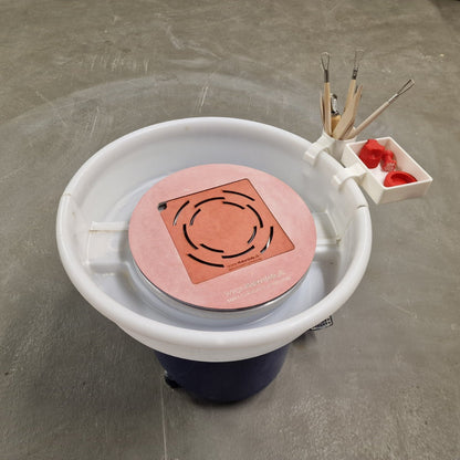 Redskabsholder til drejeskiven