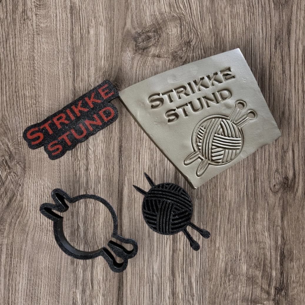 Udstikker til keramik - Strikkestund
