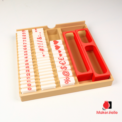 Alfabetstempler SmoothLine