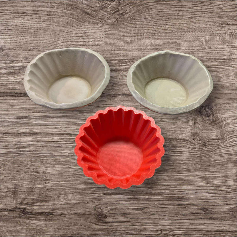 Ceramic mold block – Muffin baking form 