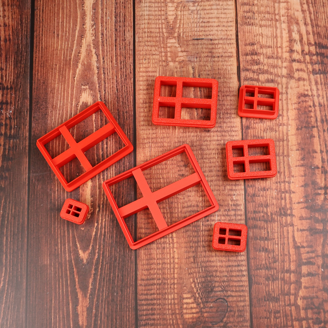 Cutter with embossing - Flag 