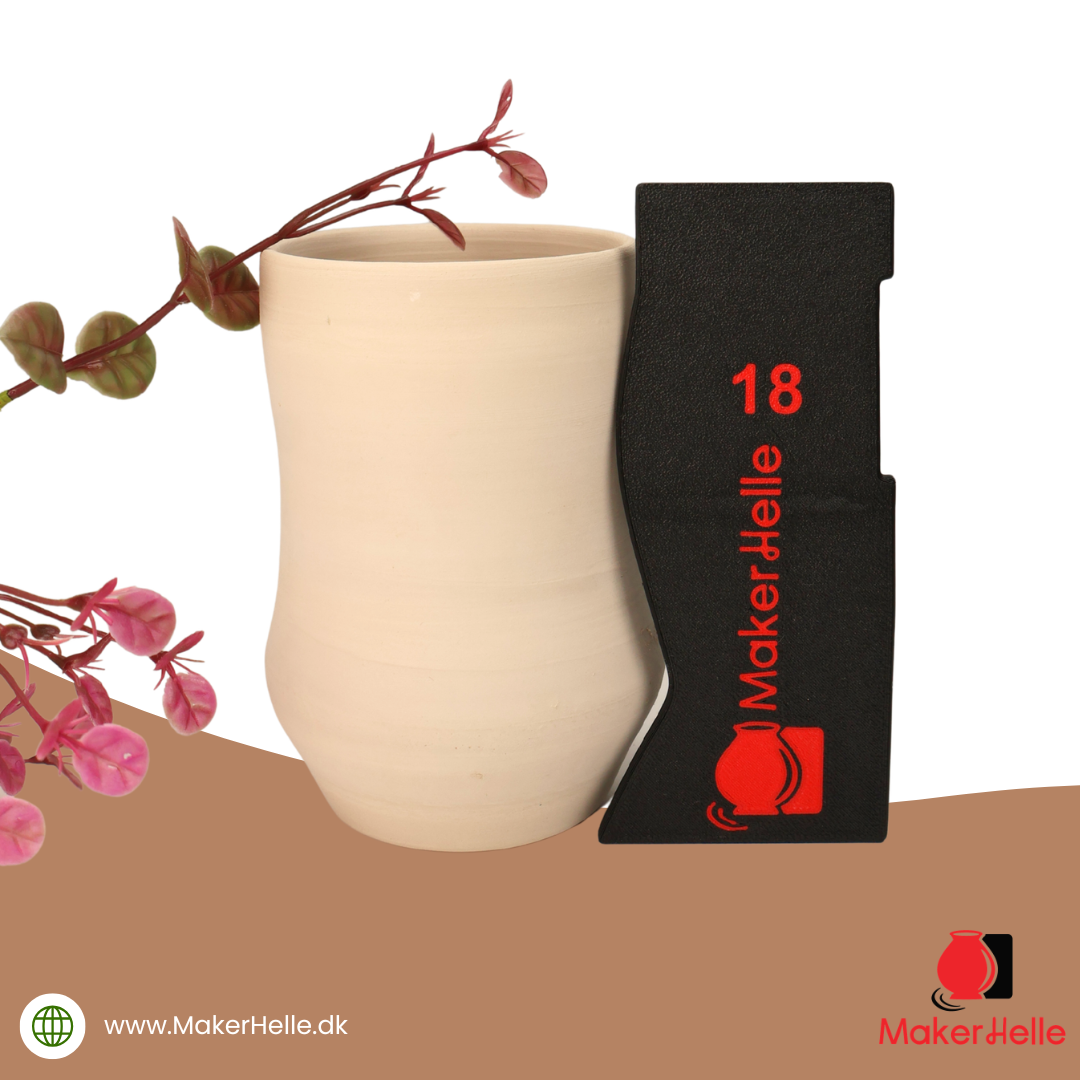 Keramik Drejeskinne 18