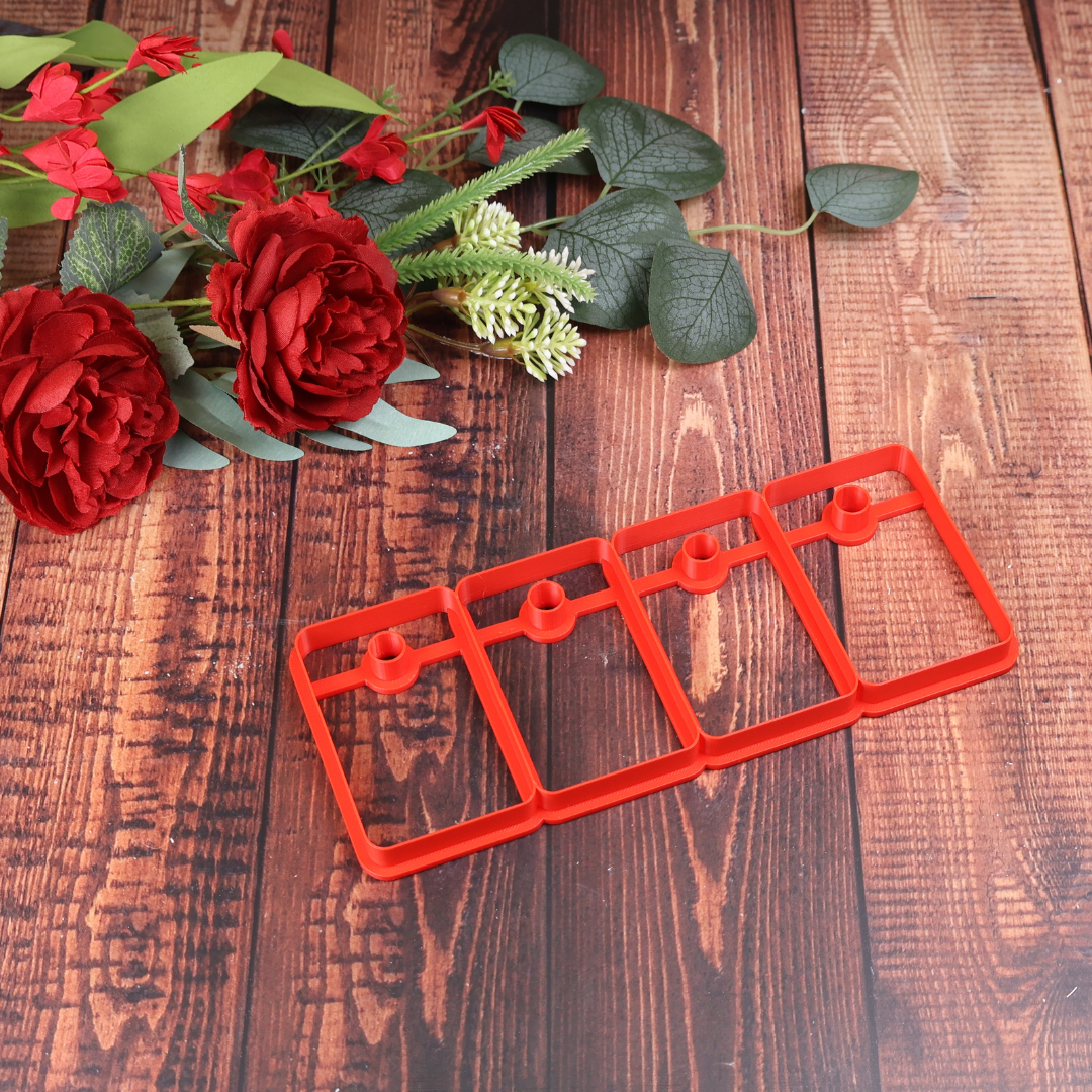 Udstikker til glasur prøver