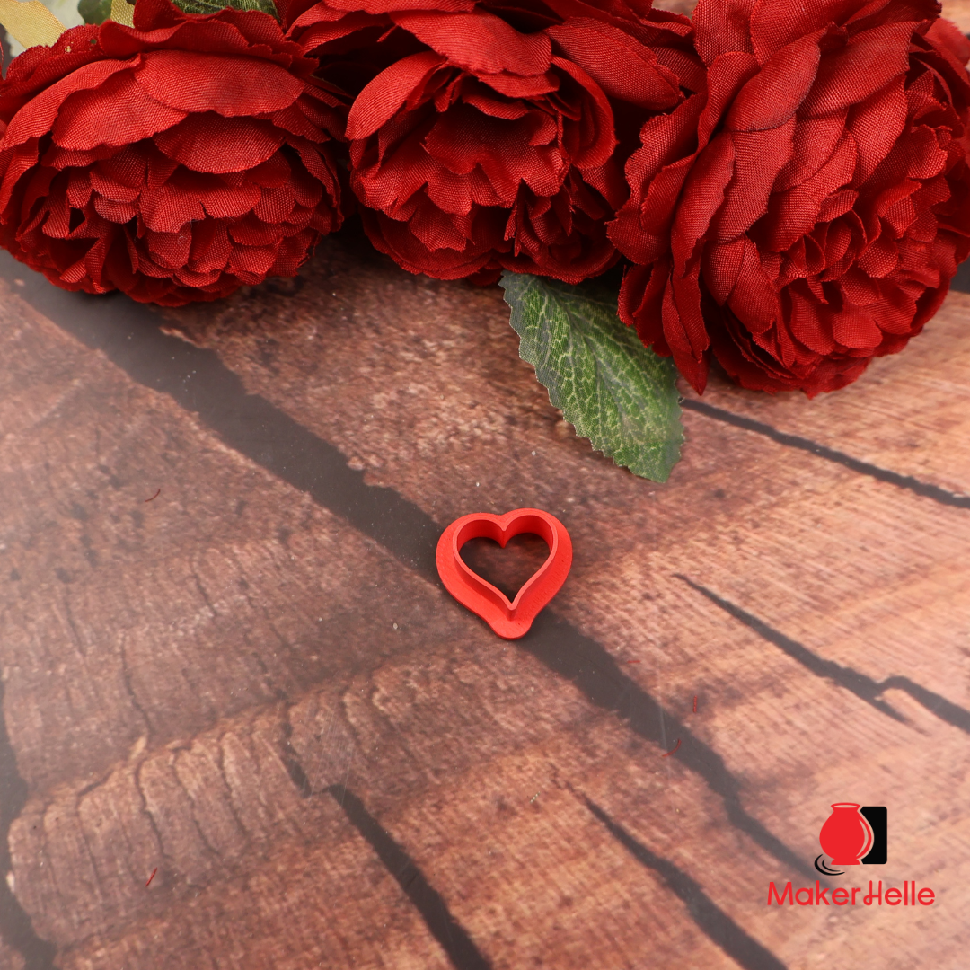 Udstikker/præg - Hjerte 1