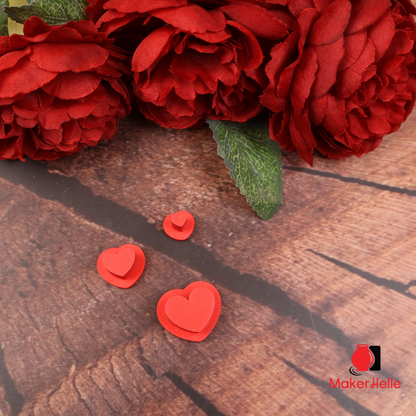 Udstikker/præg - Hjerte 2