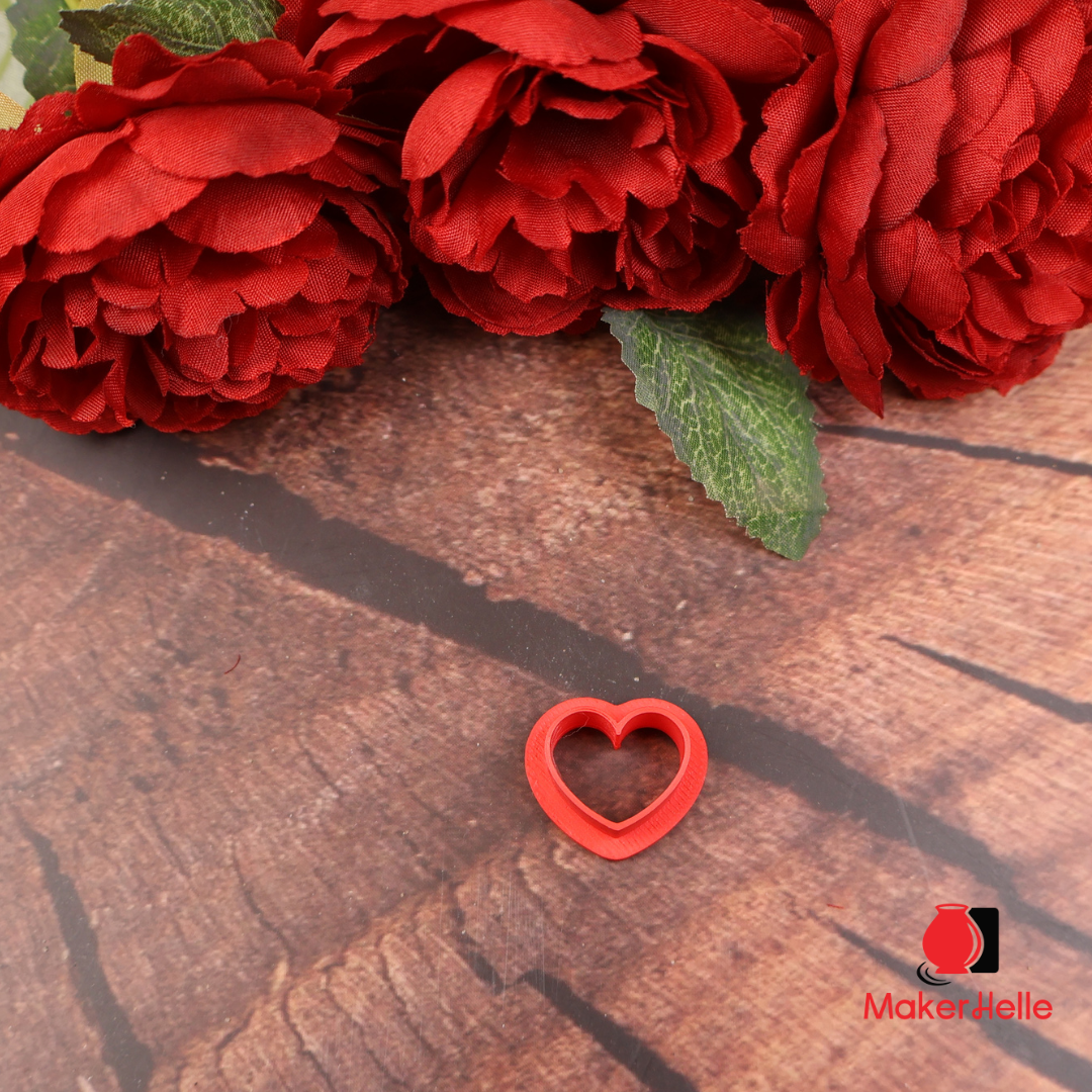 Udstikker/præg - Hjerte 2