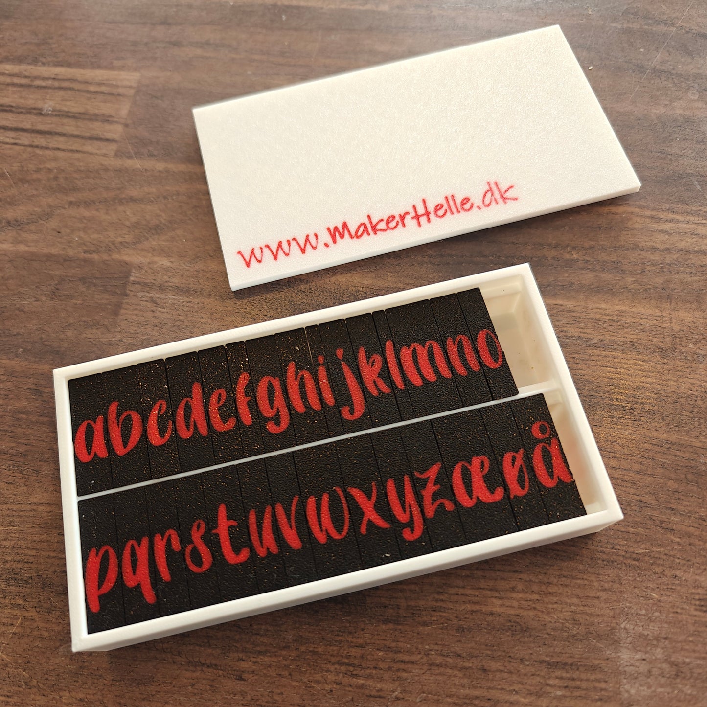 Alphabet stamps PletSkud - Small letters 