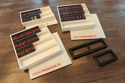 Alphabet stamps PletSkud - Complete set 