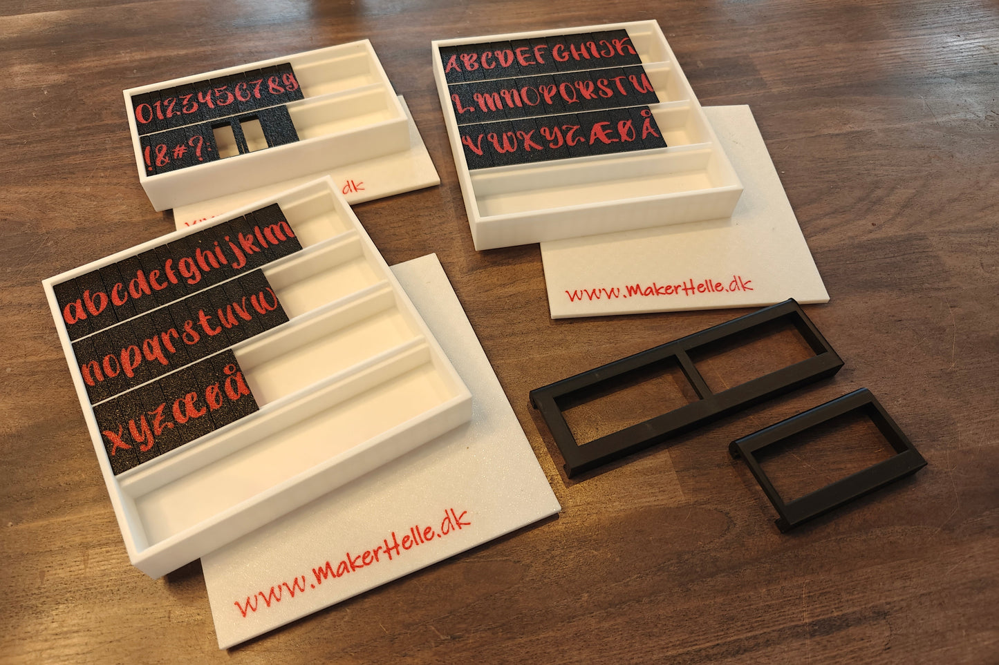 Alphabet stamps PletSkud - Complete set 