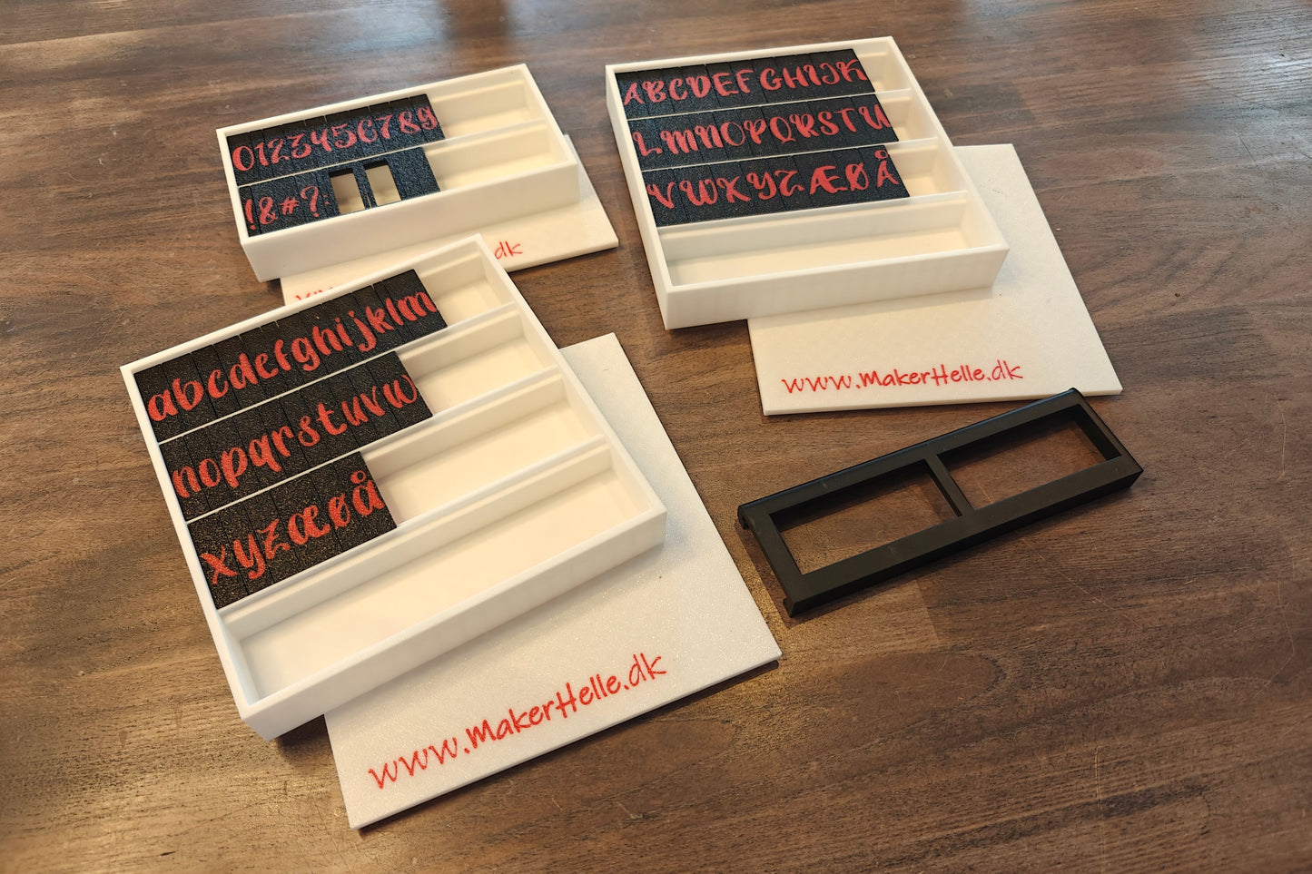 Alphabet stamps PletSkud - Complete set 