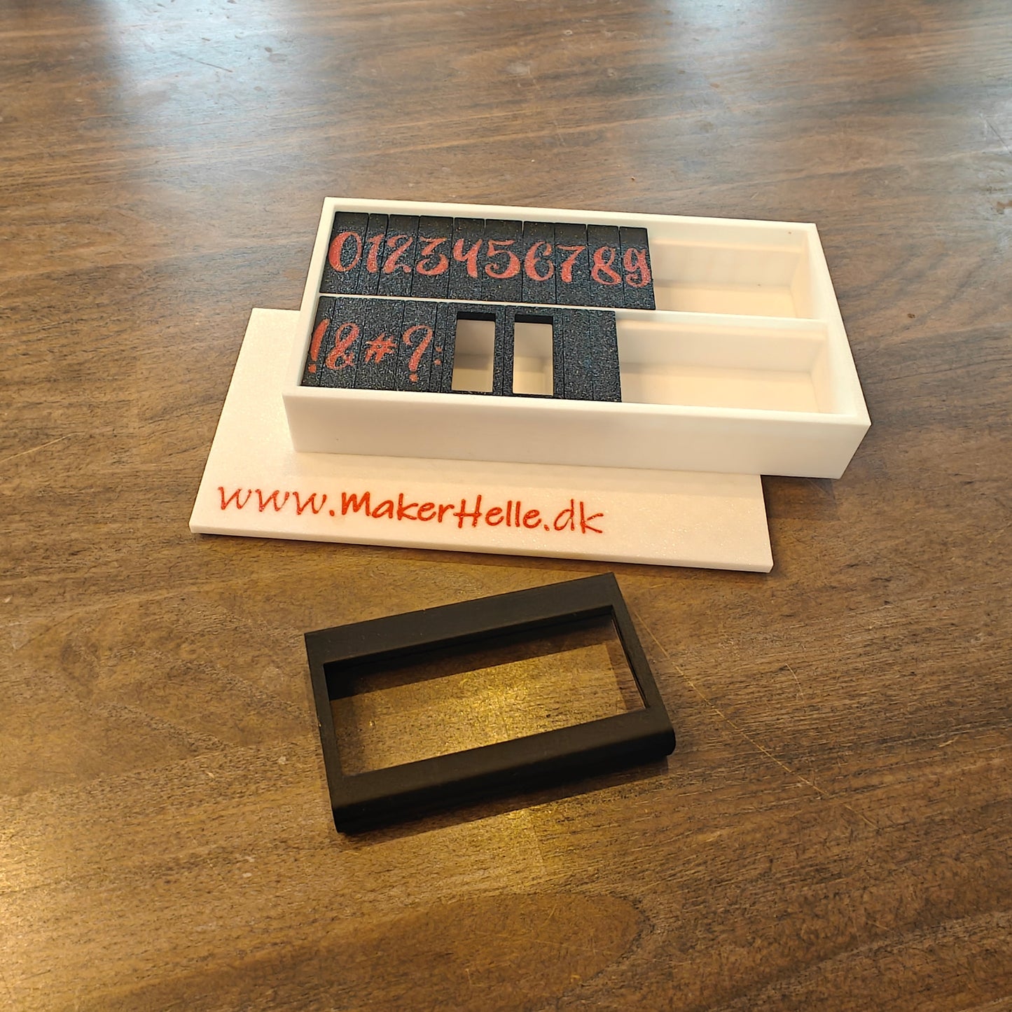 Alphabet stamps PletSkud - Numbers & Symbols 