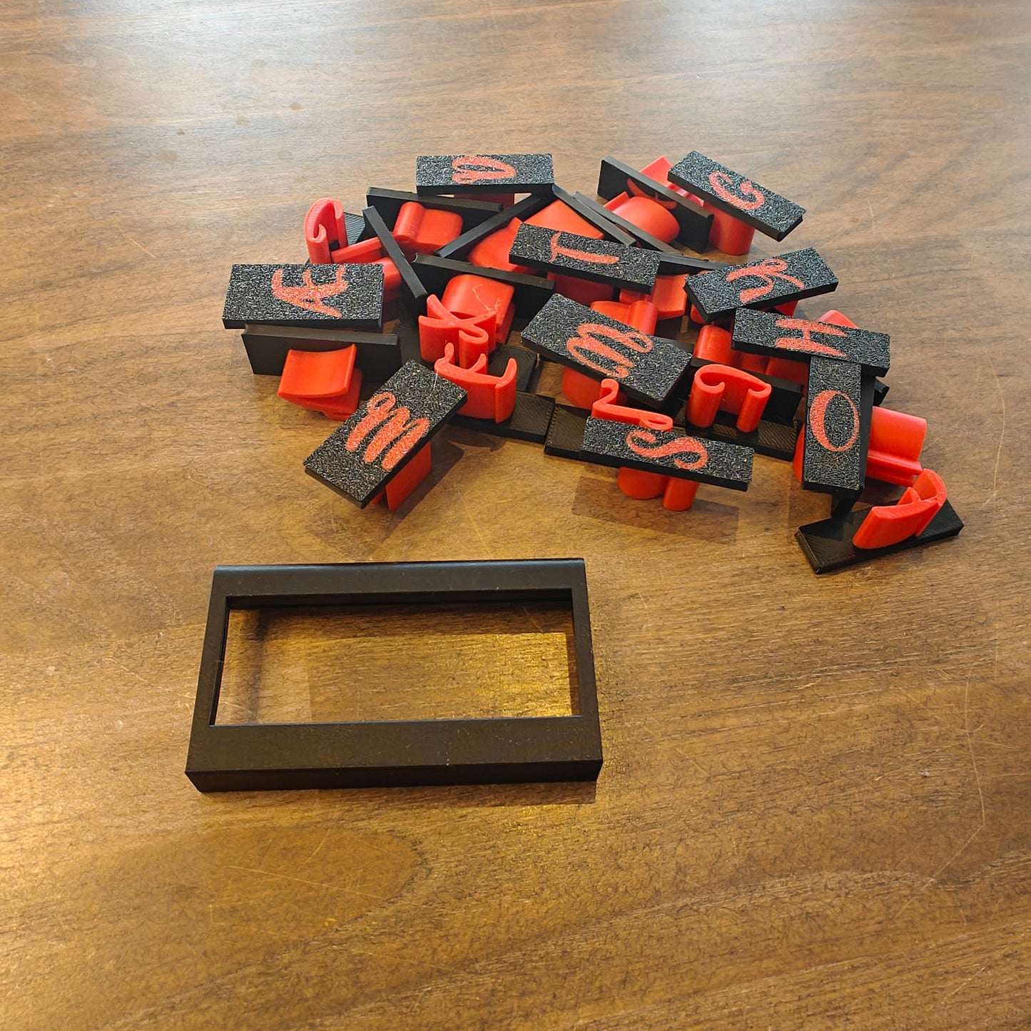 Alphabet stamps PletSkud - Small letters 