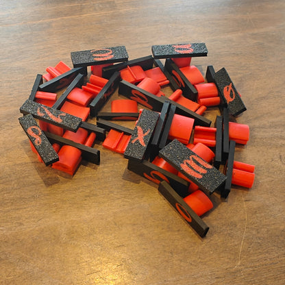 Alphabet stamps PletSkud - Small letters 