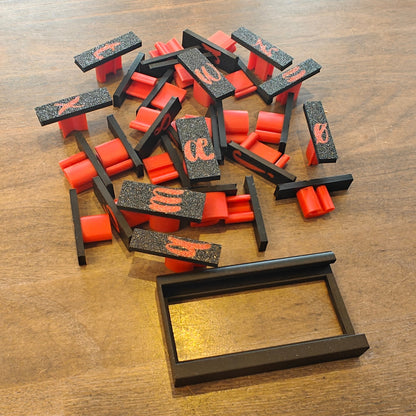 Alphabet stamps PletSkud - Small letters 