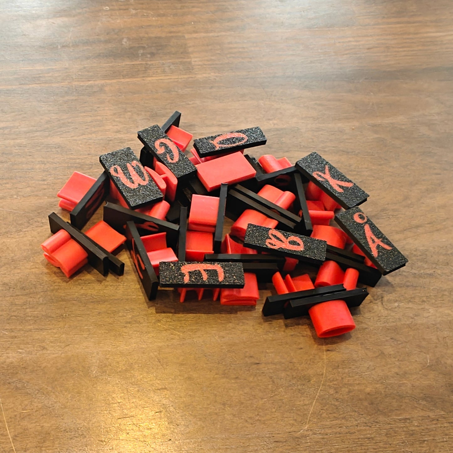 Alphabet stamps PletSkud - Small letters 