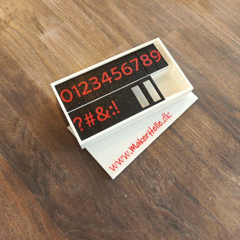 Alphabet Stamps SnorLige - Numbers & Symbols 