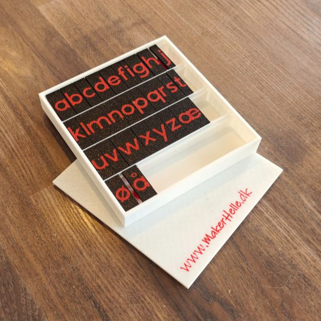 Alphabet stamps SnorLige - Complete set 