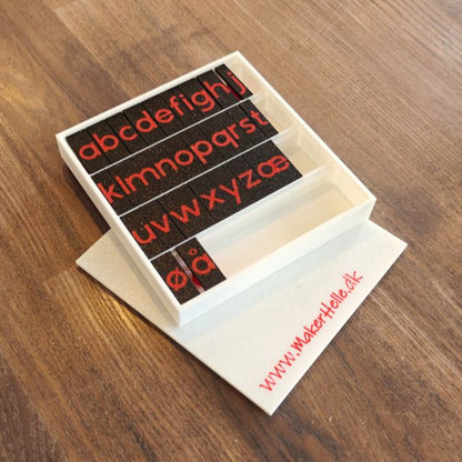 Alphabet stamps SnorLige - Complete set 