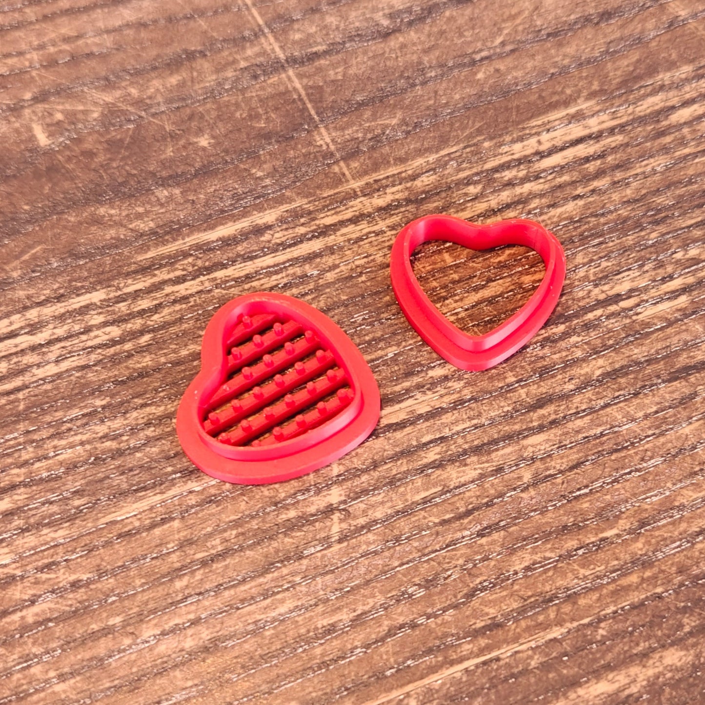 Udstikker til keramik - Hjerte S'mores