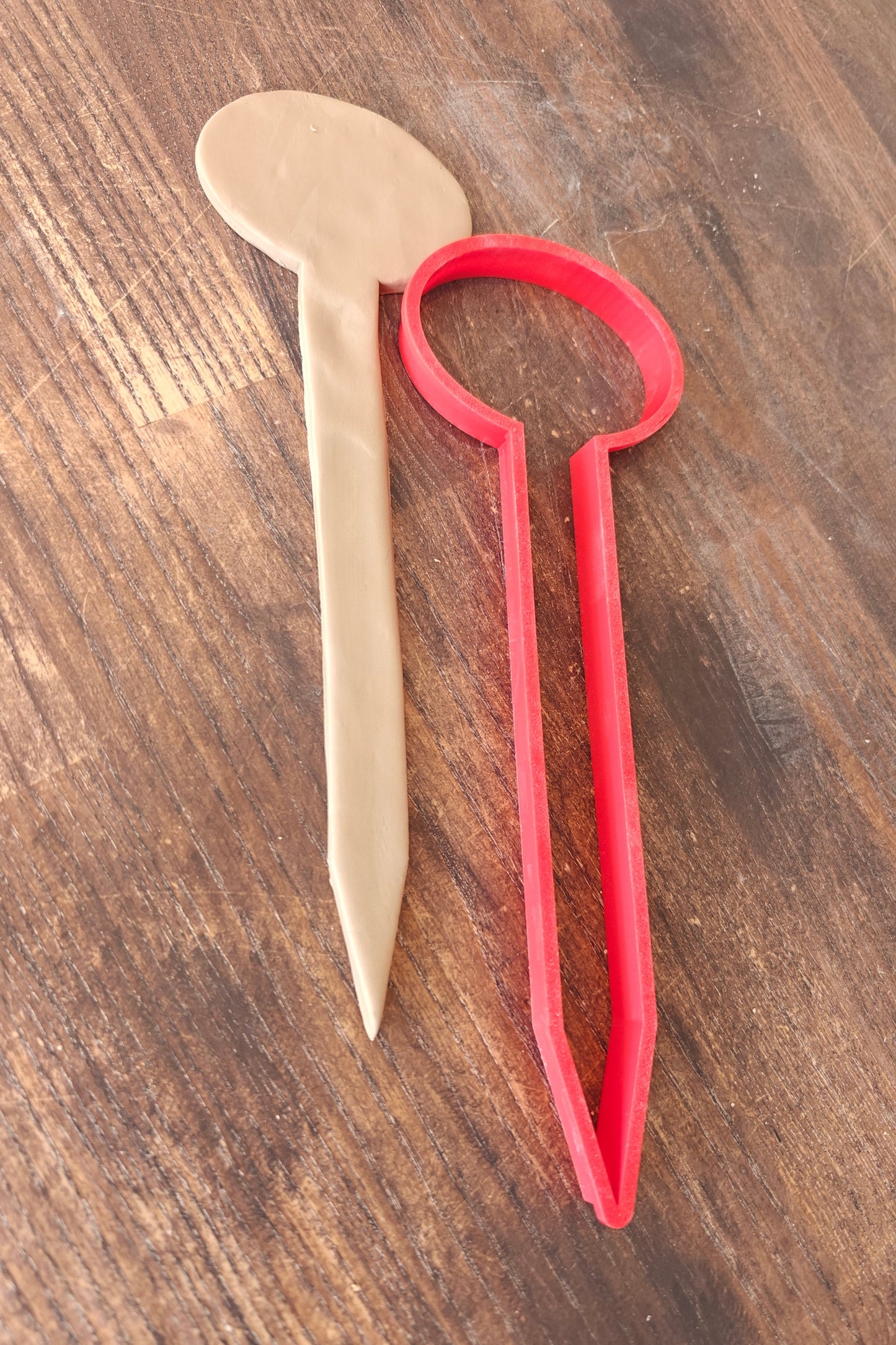 Cutter for ceramics - Flower Stick Oval 