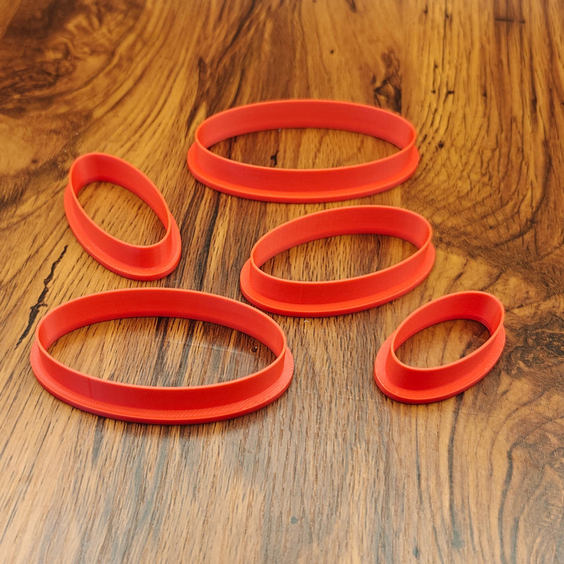 Ceramic basic cutter - Oval 