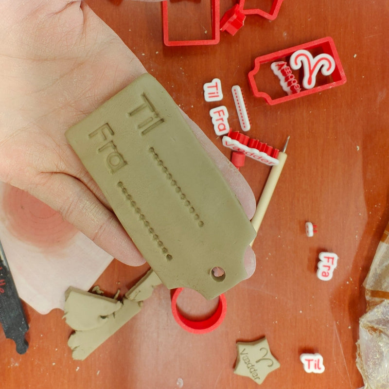 Til og Fra kort – stempelsæt