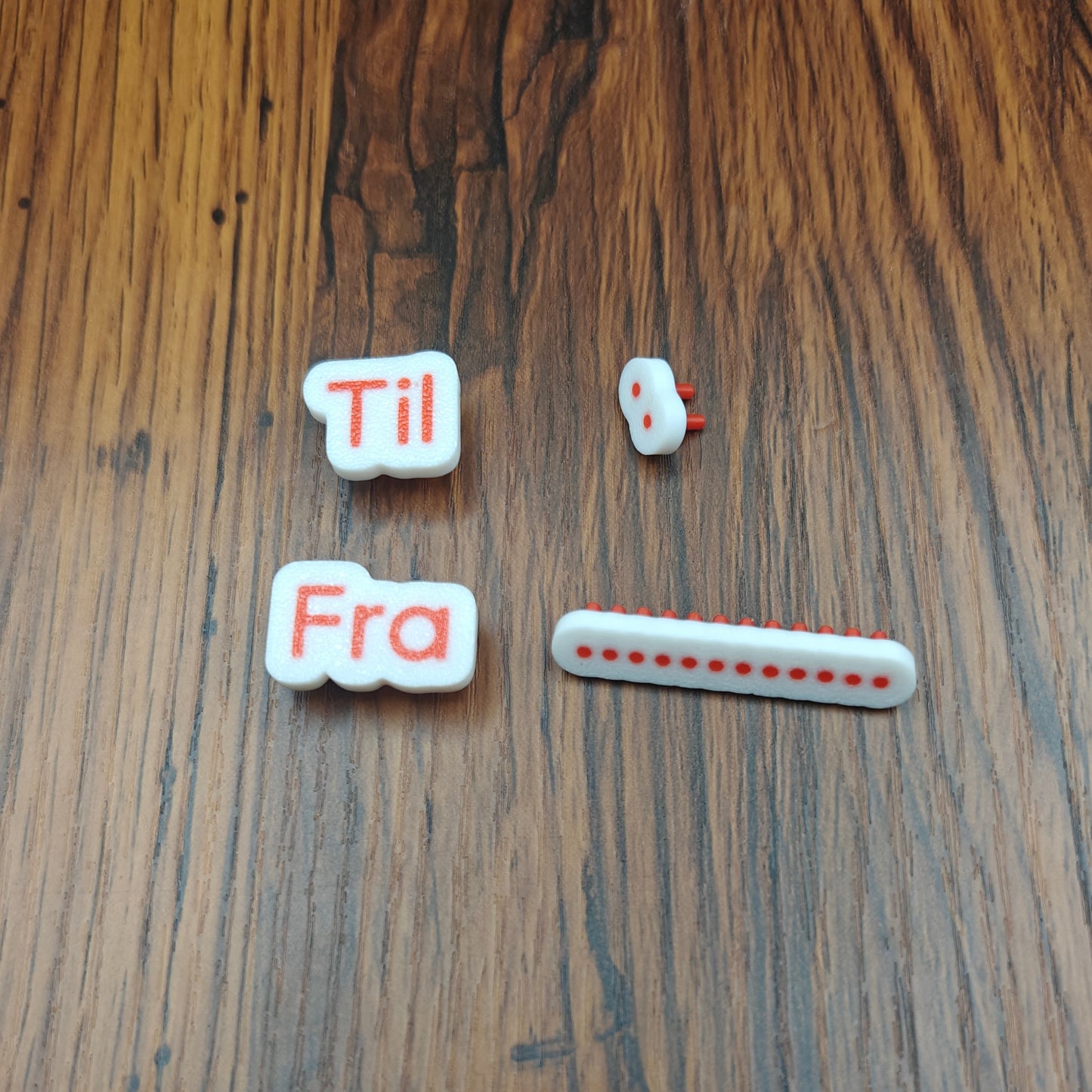 Til og Fra kort – stempelsæt