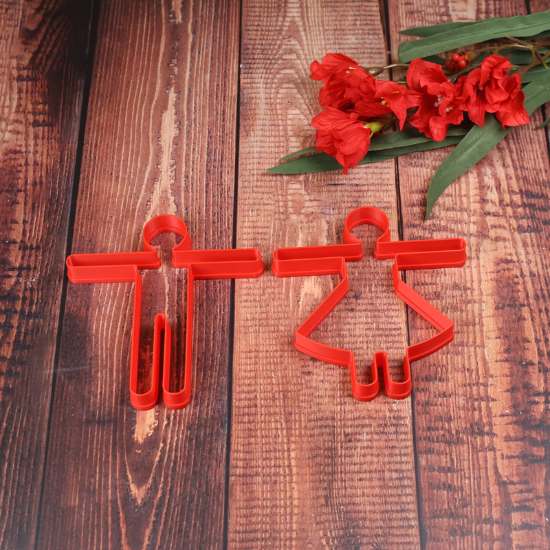 Cutter for ceramics - Little man and woman 