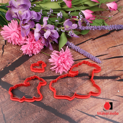 Udstikker - Liggende lam