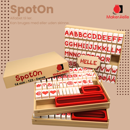 Alfabetstempler SpotOn