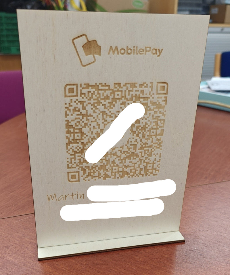 QR code sign (Special order) 