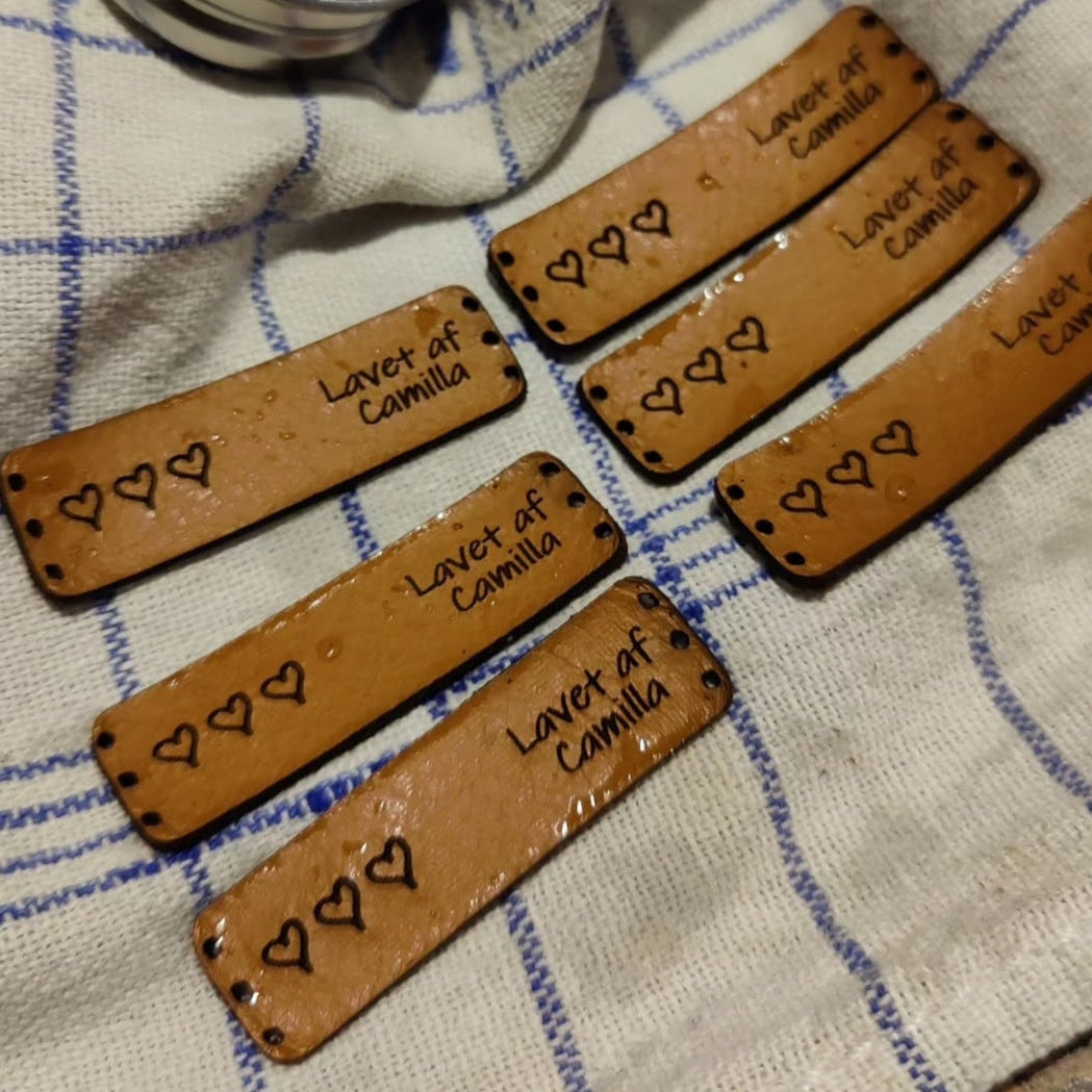 Leather patches just the way you want them (Special order) 