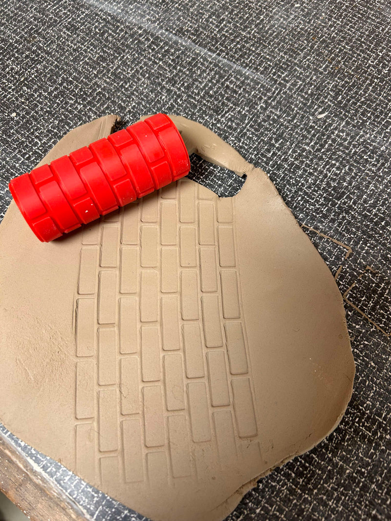 Texture rollers for ceramics - Brick 