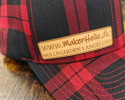 Leather patches for cap (Special order) 