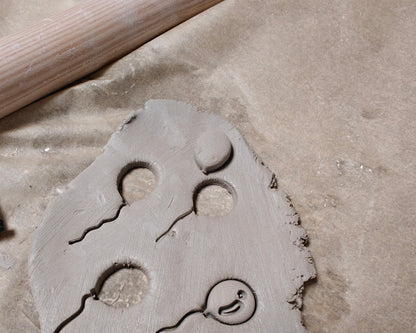 Udstikker til keramik - Ballon