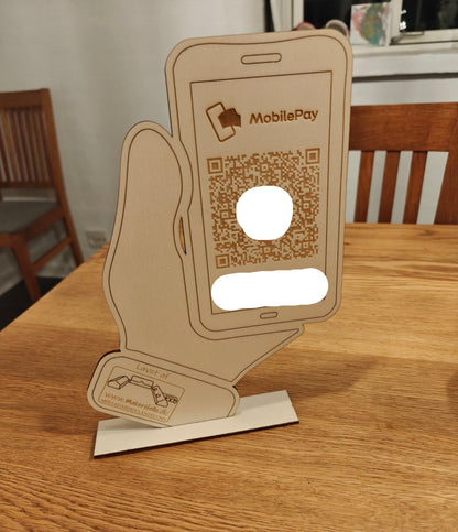 QR kode skilt (Special ordre)